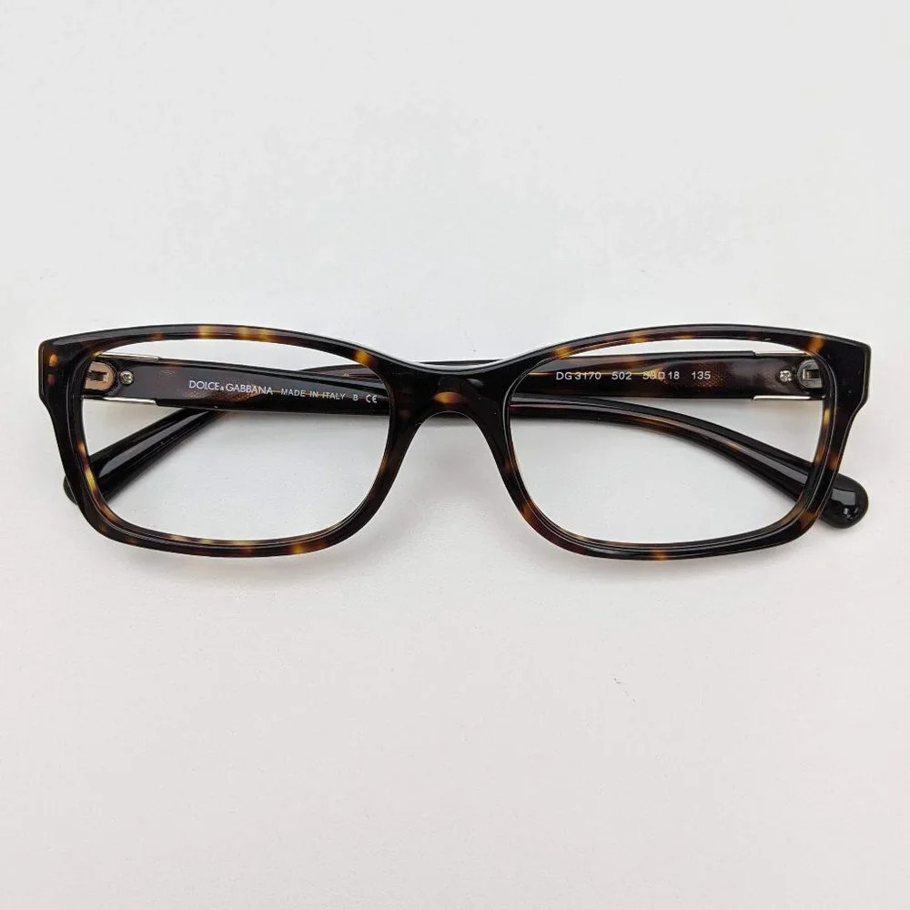 🕶️Dolce&Gabbana DG3170 502 Eyeglasses 53/18 135 /KAK214🕶️​